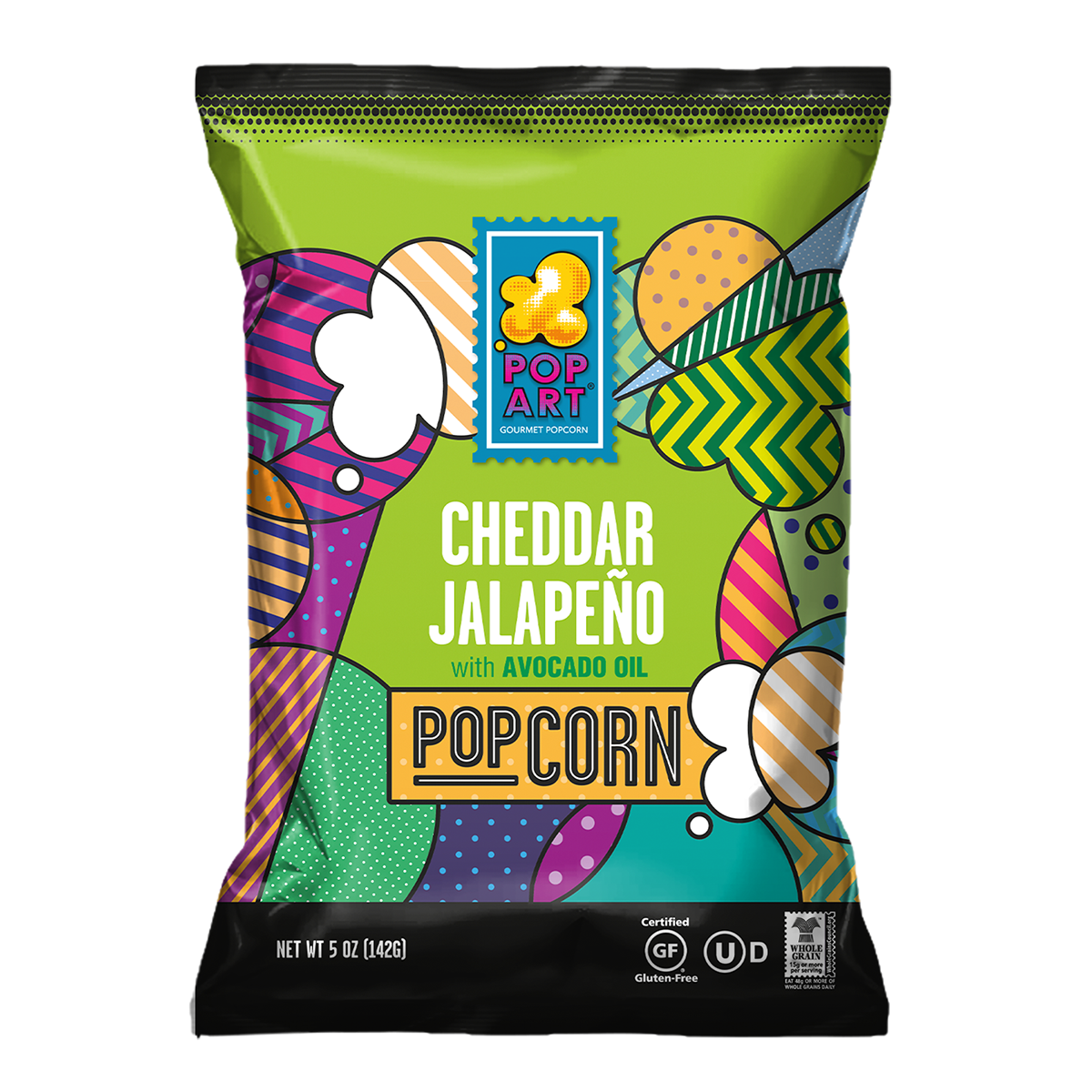 CHEDDAR JALAPENO POPCORN